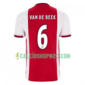 Ajax Amsterdam Donny van de Beek 21 Maglia Prima 2019/2020 Manica Corta